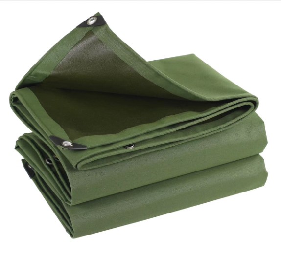 630GSM 22OZ 150cm width heavy duty waterproof woven waxed canvas plain dyed waterproof canvas for tent