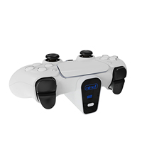 Batería Externa de Plástico de 2000 mAh para Control Inalámbrico P5, Cargador de Joystick Recargable con Cable USB