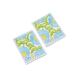 Parches Bordados Personalizados con Diseño de Mariposa Otoñal, de Poliéster y Fieltro No Tejido, Autoadhesivos para Bolsas, Ropa y Textiles para el Hogar - Product Image 2