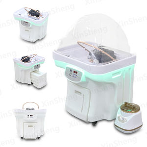 Lavabo Portatile per Parrucchieri con Circolazione d'Acqua, Lavaggio e Massaggio Capelli, <span class=keywords><strong>Lavandino</strong></span> Mobile per Shampoo - Product Image 3