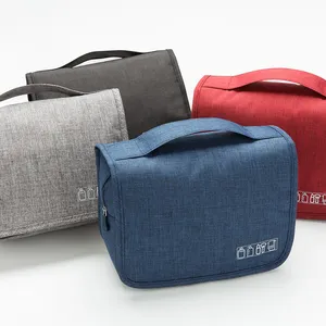 Vente chaude Mode Portable <span class=keywords><strong>Pas</strong></span> <span class=keywords><strong>Cher</strong></span> Femmes Cosmétique Sac Pliable Étanche Grande Capacité Maquillage <span class=keywords><strong>Organisateur</strong></span> Suspendu Hommes <span class=keywords><strong>Voyage</strong></span> - Product Image 6