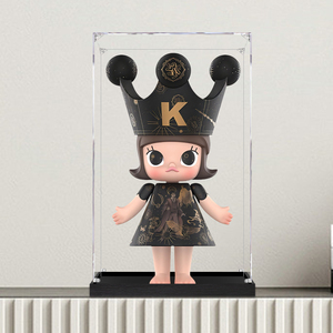 Boîte de présentation en plastique transparent pour le rangement de modèles de voitures, montage facile, style chinois, utilisation en intérieur pour Mart Molly et Princess - Product Image 1