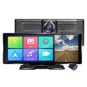 Cámara <span class=keywords><strong>de</strong></span> Tablero Fuallwin Carplay 4K 1080P <span class=keywords><strong>de</strong></span> Reversa con Pantalla Táctil Portátil <span class=keywords><strong>de</strong></span> 10.26 Pulgadas y <span class=keywords><strong>Receptor</strong></span> <span class=keywords><strong>de</strong></span> <span class=keywords><strong>Audio</strong></span> y Radio Car Play - Product Image 4