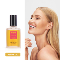 Ecolchi 60ml OEM ODM marque privée réparation de renforcement organique extrait de traitement des cheveux lisses huile de croissance des cheveux huile d'argan