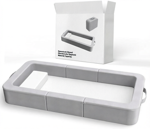 Nueva Cuna Portátil Plegable para Bebés, Diseño Moderno y Seguro de Espuma, Cuna de Piso para Exteriores <span class=keywords><strong>SUNAIR</strong></span> SMT-058B - Product Image 1