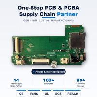 Fabricant de cartes de circuit imprimé (PCBA) pour interphone vidéo, interface d'alimentation, caméra IP et serrure de porte intelligente, avec services OEM et ODM sur mesure