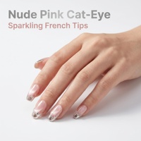 Lot de 10 faux ongles carrés français en acrylique faits à la main de haute qualité pour usage quotidien et trajets quotidiens