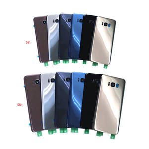 Couvercle de batterie de porte arrière pour <span class=keywords><strong>Samsung</strong></span> Galaxy <span class=keywords><strong>S8</strong></span> Plus <span class=keywords><strong>S8</strong></span> + G950 G955 Verre arrière - Product Image 1