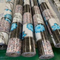 Vente en gros d'usine, rouleau de moquette pour sol, épaisseur 0,32 mm 0,35 mm, revêtement de sol en vinyle PVC antidérapant