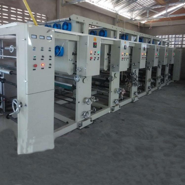 Высокоскоростная автоматическая ротогравировальная печатная машина для полиэтиленовой пленки