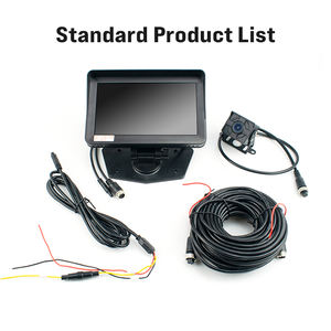 Monitor <span class=keywords><strong>de</strong></span> Camión <span class=keywords><strong>de</strong></span> 7 Pulgadas y 2 Canales HD IPS con Vista Dividida, Monitor <span class=keywords><strong>de</strong></span> Estacionamiento, Grabador <span class=keywords><strong>de</strong></span> Video con 1 Año <span class=keywords><strong>de</strong></span> Garantía para Vehículos Comerciales - Product Image 6