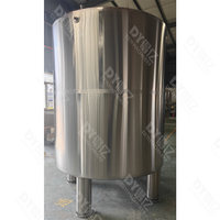 Machine de fermentation de bière Deyi, cuve de fermentation à double enveloppe contrôlée par PLC, coque intérieure en acier inoxydable 304 poli miroir 3 mm, pompe en polyuréthane