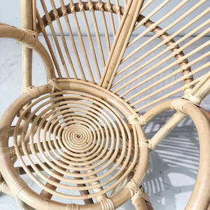 <span class=keywords><strong>Fauteuil</strong></span> à dossier haut en rotin tressé à la main de style <span class=keywords><strong>marocain</strong></span>, design créatif, fabrication indonésienne - Product Image 6