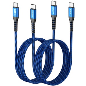 Cable de Datos de Carga Rápida Dual C de 60W 3A Personalizado de Fábrica, Cable Duradero y Ecológico para Teléfono Móvil - Product Image 3