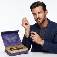 Boîte d'emballage magnétique de luxe en gros pour parfums et bijoux, boîte cadeau rigide en carton imprimée sur mesure avec couvercle rabattable, vente en gros