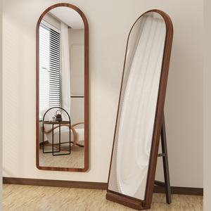 <span class=keywords><strong>Specchio</strong></span> con Cornice in Legno <span class=keywords><strong>a</strong></span> Pavimento, Minimalista e Decorato, Personalizzato in Fabbrica - Product Image 5