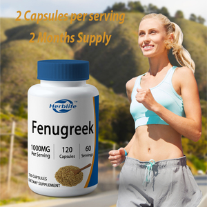 Capsules de graines de fenugrec OEM/ODM, 1000 mg par portion - Sans gluten, non-OGM, soutien immunitaire - Product Image 4