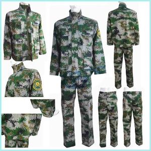 Producto de seguridad al aire libre americano Camuflaje transpirable con mangas largas y traje de camuflaje de caza resistente al desgaste - Product Image 4