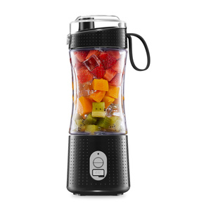 Venta de China 380Ml Usb Juicer Cup Licuadora portátil Mezclador de frutas para el hogar 5 cuchillas Licuadora portátil de mezcla de frutas recargable - Product Image 5