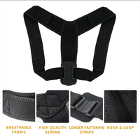 Correcteur de posture pour hommes et femmes - Soutien lombaire respirant avec support dorsal pour une posture droite