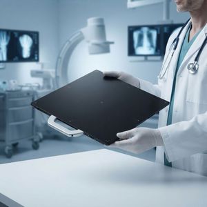 Détecteur numérique médical sans fil à panneau plat 17x17 pouces, économique, pour <span class=keywords><strong>radiographie</strong></span>, matrice de pixels 3072x3072, MSL MSLCV51 CE - Product Image 1