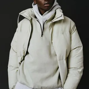 Clearance Anti Shrink Men's Hoodies Sweatshirts Cotton Apparel Design Services Customized Fabric Waterproof Winter