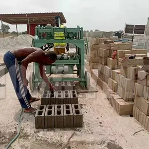 Mezclador de cemento para poner huevos, máquina de fabricación de bloques de hormigón