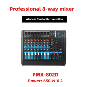 Đôi 15-Inch Loa Không Dây Microphone 500-800W 2CH Khuếch Đại Công Suất 3-Mảnh Thiết Lập Cho Nhà Bên DJ Kim Loại 8Ohm 4ohm - Product Image 3