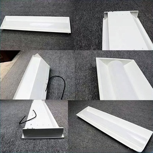 Thương mại chiếu sáng troffer PC khuếch tán 1x4ft 2x4ft chiếu sáng gián tiếp nhôm 18W 25W 40W <span class=keywords><strong>LED</strong></span> phẳng troffer ánh sáng - Product Image 2