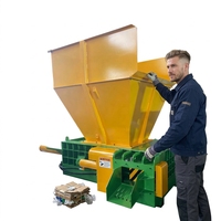 Presse à balles automatique pour acier et aluminium avec moteur