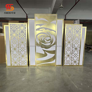 Panel de Flores para Boda, Fondo Acrílico para Escenario, Soporte para Decoración de Eventos, Bodas, Fiestas de Cumpleaños, Arco de Boda - Product Image 2