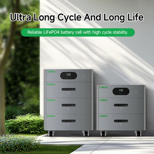 Batterie de stockage d'énergie solaire LiFePO4 empilable 51,2 V 400 Ah 20 kWh avec communication CAN et onduleur 11 kW pour système hybride - Product Image 3