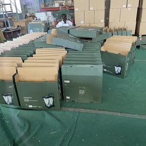 80l Capaciteit Tuingereedschap Kar Vuilniszak Houder Frame Plastic Hand <span class=keywords><strong>Trolley</strong></span> Sneeuw Afvalbak Prullenbak Verlaat Collectie <span class=keywords><strong>Trolley</strong></span> - Product Image 6