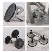Ventouse à levier en aluminium 1-2-3 griffes, ventouse à vide robuste pour le déplacement de verre, carrelage et granit