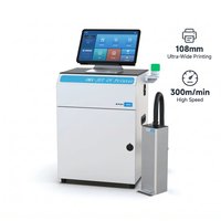Impresora de Inyección de Tinta UV de Ultra Alta Velocidad de 300 m/min, Máquina de Codificación A900 PIJ Seiko 1536 para Línea de Producción de Alto Volumen, Codificador Industrial