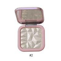 Surligneur Palette de maquillage Shimmer Contour Palette Poudre pour éclaircir le contour du visage Gold Cheek Highlight Makeup