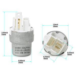 Relé 90987-01003 para Toyota, Pieza de Repuesto Automotriz, Modelo Estándar de Acero - Product Image 4