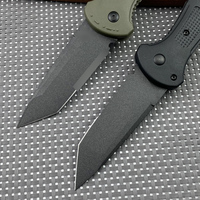 Couteau pliant de poche BM9070 AU.TO pour la défense personnelle en extérieur, camping en milieu sauvage, couteau tactique de survie portable, outil EDC tranchant