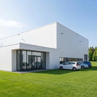 Almacén de Estructura de Acero de Alta Calidad con Panel Sándwich EPS