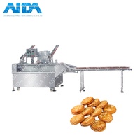 Ligne de production entièrement automatique de biscuits pour sandwich mou et dur Machine à biscuits en acier inoxydable Machine à biscuits pour sandwich à la crème