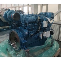 Moteur diesel marin Baudouin série 6M33 (550-1020 CV / 404-750 kW) pour propulsion avec transmission