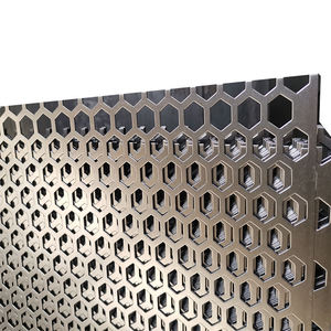 Grille métallique perforée de haute qualité en aluminium, acier inoxydable, galvanisé, résistante à la corrosion, pour soudage - Product Image 1