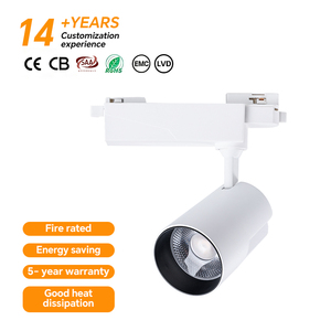 Meilleur éclairage de piste de restaurant nordique commercial 35W 110V Spot dans le plafonnier suspendu Cob Led Track Light - Product Image 1