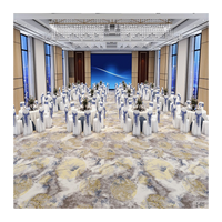2024 nouveau Design gros mur à mur 80% laine et 20% Nylon salle de bal Axminster salle de réunion tapis de sol avec bon prix