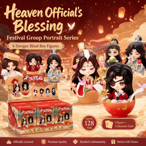 Figuras Coleccionables Originales al por Mayor de Heaven Official's Blessing, Caja Sorpresa con Figuras del Festival, Mercancía de Anime <span class=keywords><strong>Tian</strong></span> <span class=keywords><strong>Guan</strong></span> <span class=keywords><strong>Ci</strong></span> <span class=keywords><strong>Fu</strong></span>, 6 Piezas/Set - Product Image 2