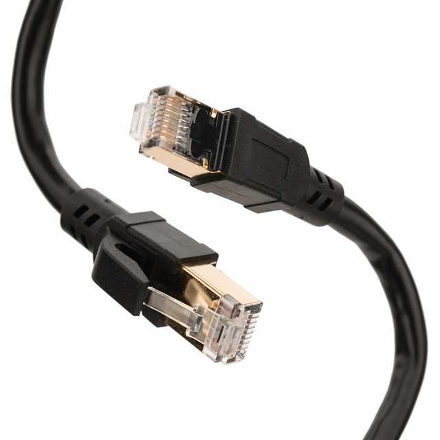 Latest Cat8 SFTP Lan Cable with RJ45 Connector patch cord network cat8 Cable