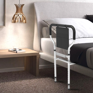 Corrimano Antiscivolo <span class=keywords><strong>per</strong></span> Letto in Acciaio ad Alto Tenore di Carbonio, Strumento di Assistenza <span class=keywords><strong>per</strong></span> Disabili, Sponda Laterale con Luce Sensore, Ausilio Anti-caduta <span class=keywords><strong>per</strong></span> Anziani - Product Image 5