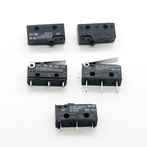 Interruptor de limite Roller Lever Arm Micro Switch SPDT de Pressão Normalmente Fechado MUITO 10 Pcs micro interruptores