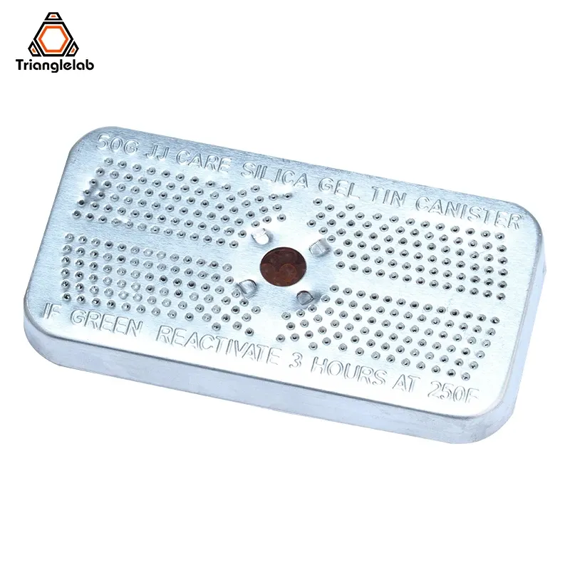 Trianglelab 50 grammes Rechargeable Gel de silice boîte de séchage boîte d'absorption d'humidité protection des filaments accessoires 3D