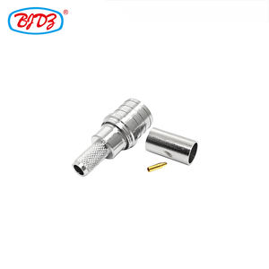 יצרן ספקי <span class=keywords><strong>qma</strong></span> זכר מחבר תקע crimp עבור bjr195 rg58 rg200 rg400 rg140 rf coaxial מחבר כבל קואקסיאלי Rf במלאי - Product Image 4